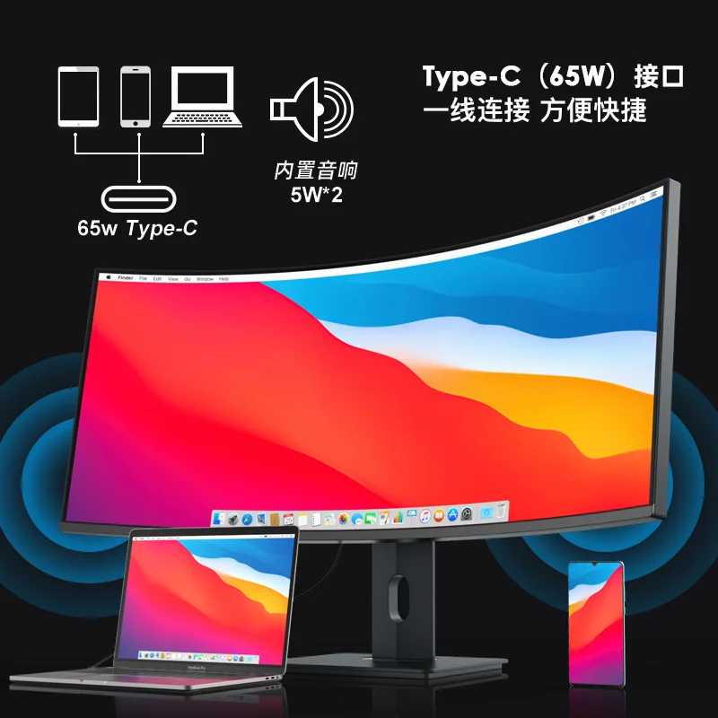 

Экран Nanoips LG Xiangye, изогнутый Компьютерный дисплей 34 дюйма 4k144hz 2k144hz, экран в виде рыбы ips21:9, ультра широкий экран, Тип дисплея 35