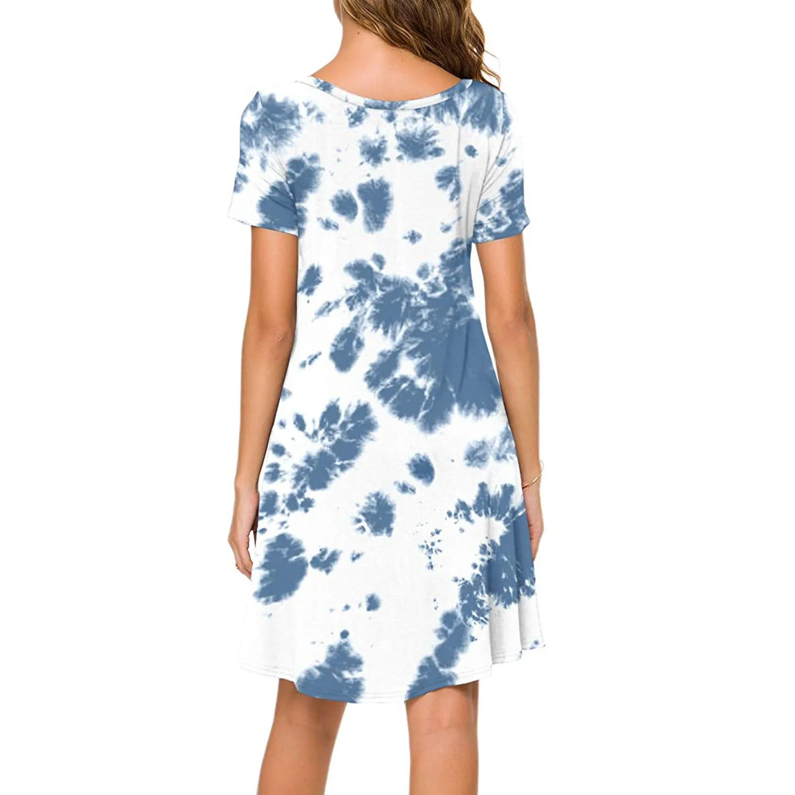 Fashion Women Casual Short Sleeve O-Neck Printing Ladies Loose Mini Dress Ladies Mini Summer Plus Size Beach Dresses Vestidos
Fashion Women Casual Short Sleeve O-Neck Printing Ladies Loose Mini Dress Ladies Mini Summer Plus Size Beach Dresses Vestidos