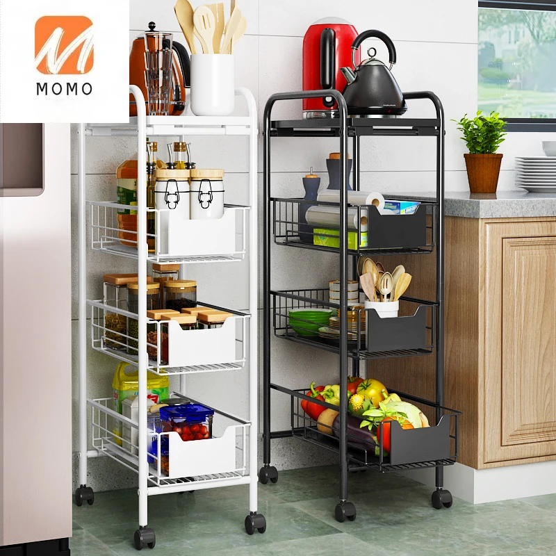 Narrow Home kitchen storage 4 Tiers Slim Home kitchen storage and organizers bathroom storage organizer with Wheels
Narrow Home kitchen storage 4 Tiers Slim Home kitchen storage and organizers bathroom storage organizer with Wheels
