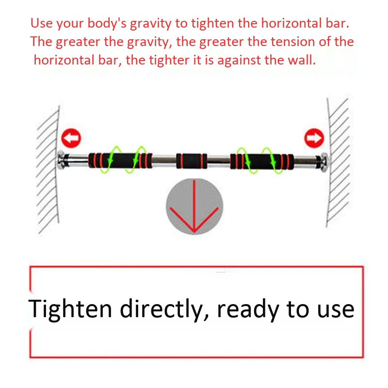 Pull Ups Horizontal Bar Additional Gloves Chin Up Bar for Doorway Exercise Bar Without Screw Installation Home Gym Body
Pull Ups Horizontal Bar Additional Gloves Chin Up Bar for Doorway Exercise Bar Without Screw Installation Home Gym Body