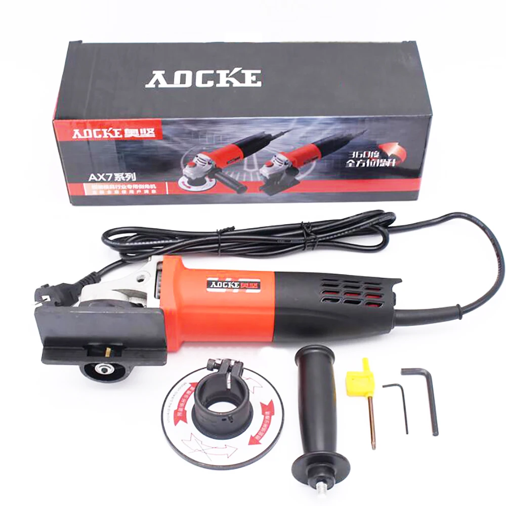 220V Electric Chamfering Machine Multifunctional Metal Mold Inner Hole Portable Trimmer 45° Arc Straight Edge Chamfer Tool 700W
220V Electric Chamfering Machine Multifunctional Metal Mold Inner Hole Portable Trimmer 45° Arc Straight Edge Chamfer Tool 700W