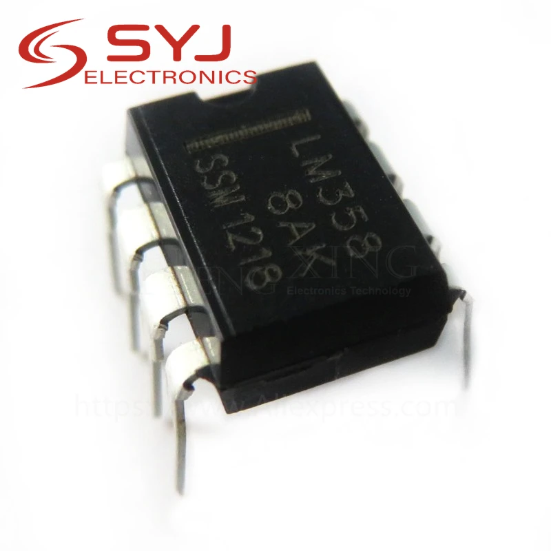 10 шт./лот LM358P DIP 8 LM358 LM358N = TS358CD TS358 KIA358P KIA358 BA10358 AS358P E1 новый оригинальный в