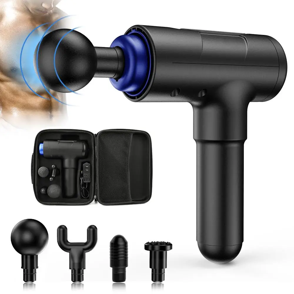 Low Noise Massage Gun Fascia Gun Sport Therapy Muscle Massager Body Relaxation Pain Relief Slimming Shaping Massager
Low Noise Massage Gun Fascia Gun Sport Therapy Muscle Massager Body Relaxation Pain Relief Slimming Shaping Massager