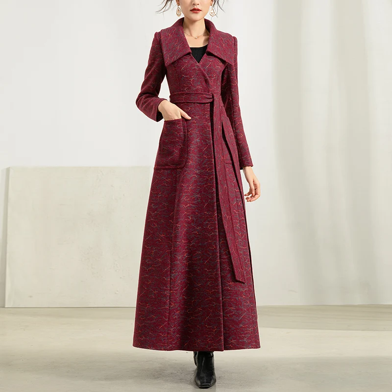 The new winter season in the winter of 2020 and thicken the long woolen cloth coat joker high-end female cloth coat
The new winter season in the winter of 2020 and thicken the long woolen cloth coat joker high-end female cloth coat