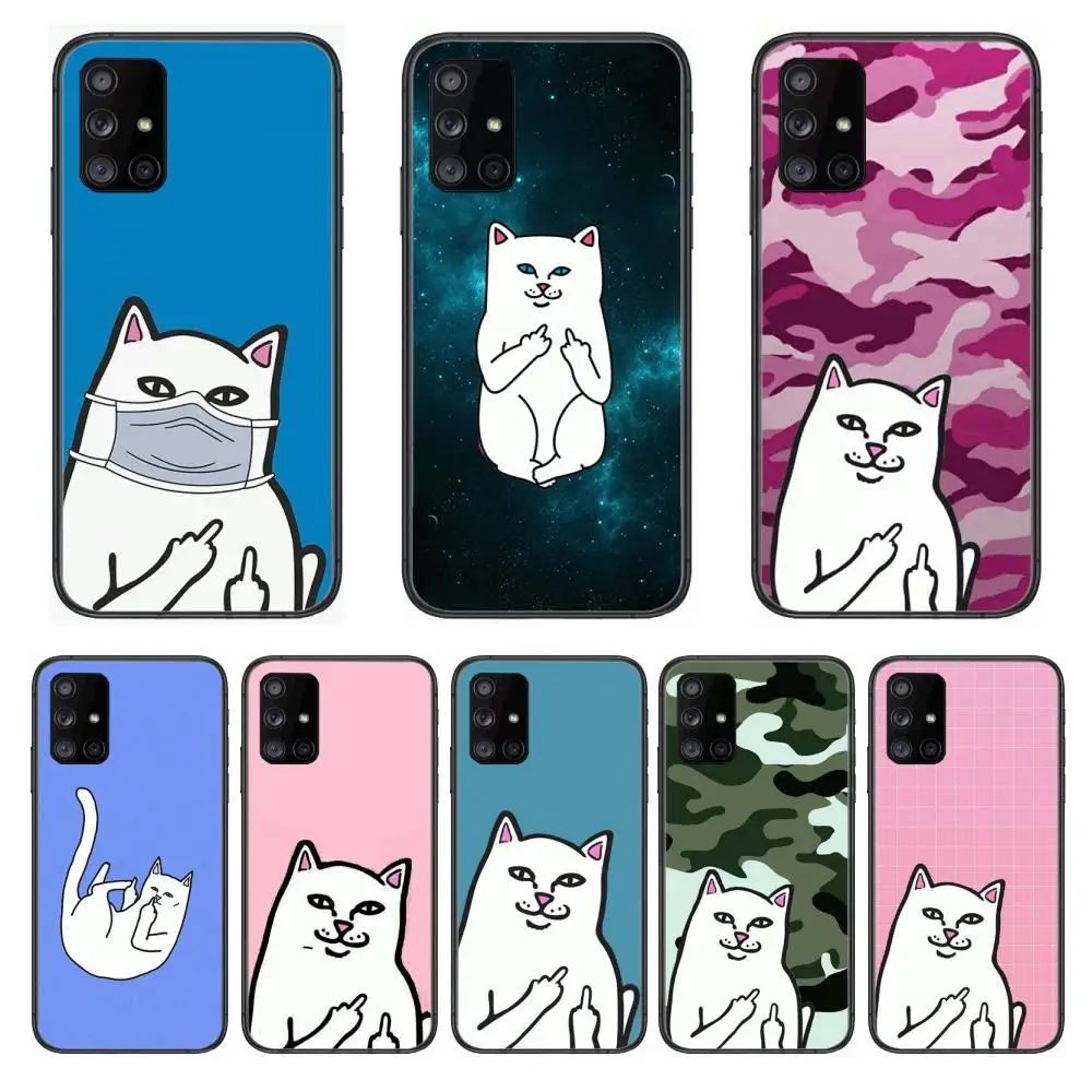 Cute cartoon cat case Phone Case Hull For Samsung Galaxy A 90 50 51 20 71 70 40 30 10 80 E 5G S Black Shell Art Cell Cover
Cute cartoon cat case Phone Case Hull For Samsung Galaxy A 90 50 51 20 71 70 40 30 10 80 E 5G S Black Shell Art Cell Cover