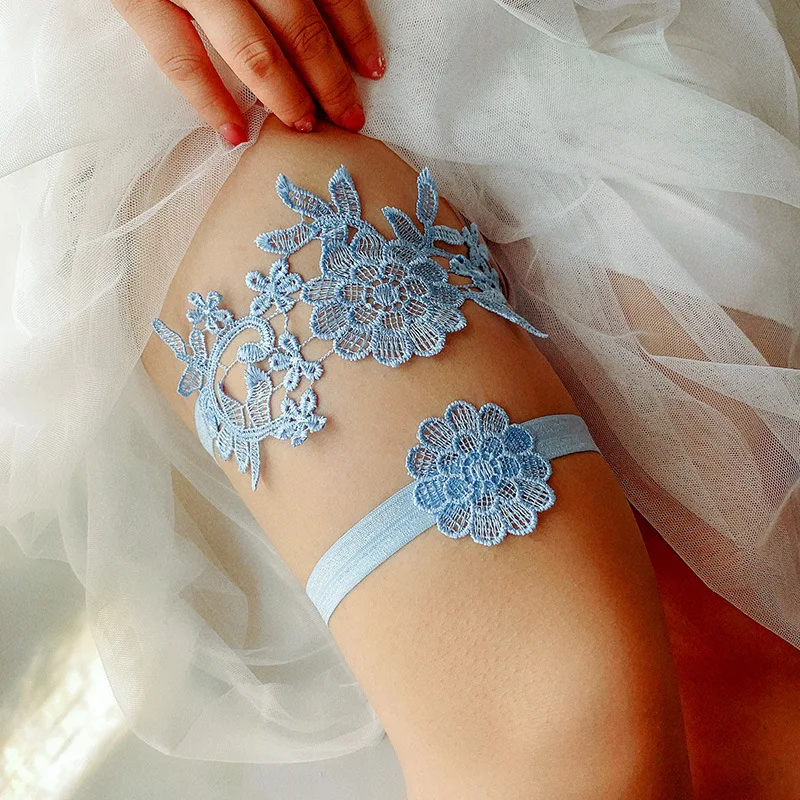 Kasure 2Pcs Wedding Garter Navy Blue Embroidery Flower Sexy Garters for Women/Female Bridal Thigh Ring Bridal Leg Garter
Kasure 2Pcs Wedding Garter Navy Blue Embroidery Flower Sexy Garters for Women/Female Bridal Thigh Ring Bridal Leg Garter