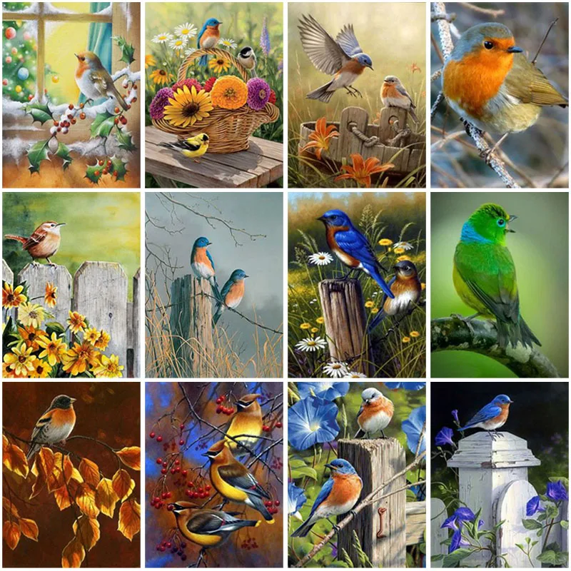 DIY 5D Diamond Painting Bird Art Kits Diamond Embroidery Animal Full Square Drill Mosaic Kits Rhinestones Wall Art Home Decor
DIY 5D Diamond Painting Bird Art Kits Diamond Embroidery Animal Full Square Drill Mosaic Kits Rhinestones Wall Art Home Decor