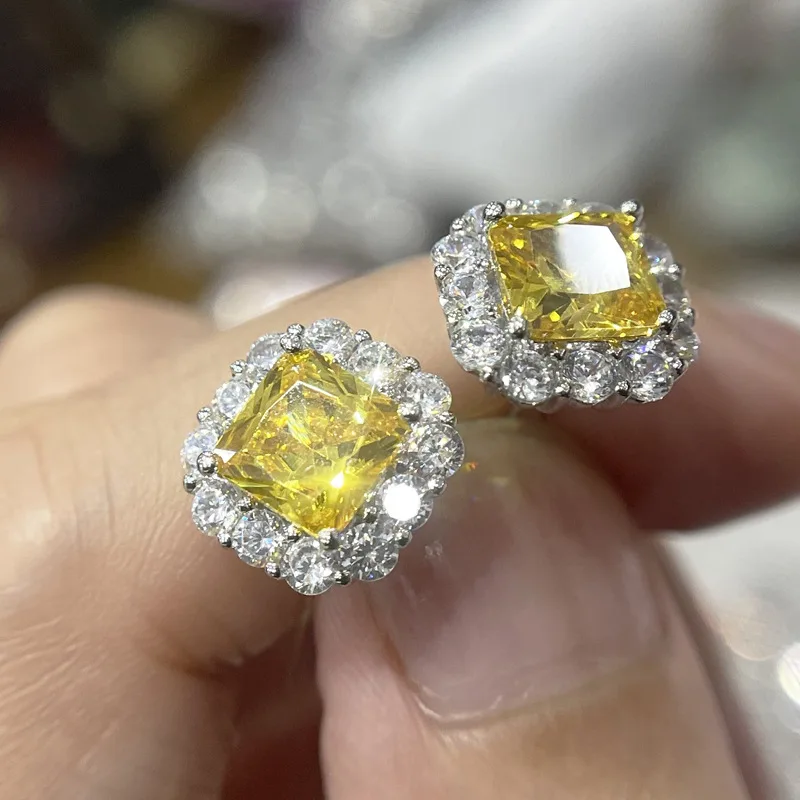 DIWENFU Aros Mujer Oreja Yellow Topaz Jewelry Stud Earring for Women Bohemia Square Silver 925 Jewelry Orecchini Topaz Earrings
DIWENFU Aros Mujer Oreja Yellow Topaz Jewelry Stud Earring for Women Bohemia Square Silver 925 Jewelry Orecchini Topaz Earrings