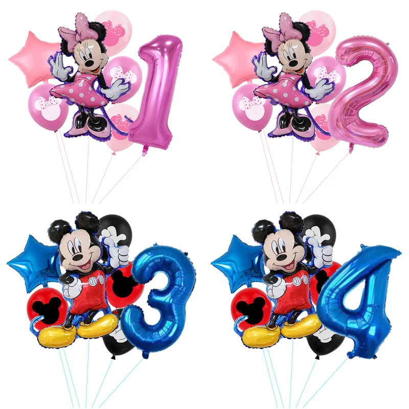 Mickey minnie foil balloons 1st birthday party decorations kids ballon number 1 globos dot latex Children's toy baby shower girl
Mickey minnie foil balloons 1st birthday party decorations kids ballon number 1 globos dot latex Children's toy baby shower girl