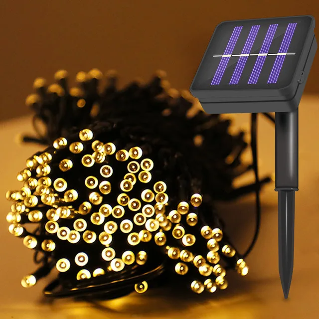 Christmas Lights LED String Fairy Street Garland Solar Power Waterproof for Home Garden Outdoor Lighting Christmas Decoraciones
Christmas Lights LED String Fairy Street Garland Solar Power Waterproof for Home Garden Outdoor Lighting Christmas Decoraciones