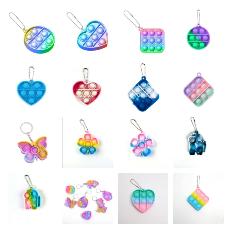 Милая мини-игрушка-антистресс с пузырьками и простым затемнением
Милая мини-игрушка-антистресс с пузырьками и простым затемнением