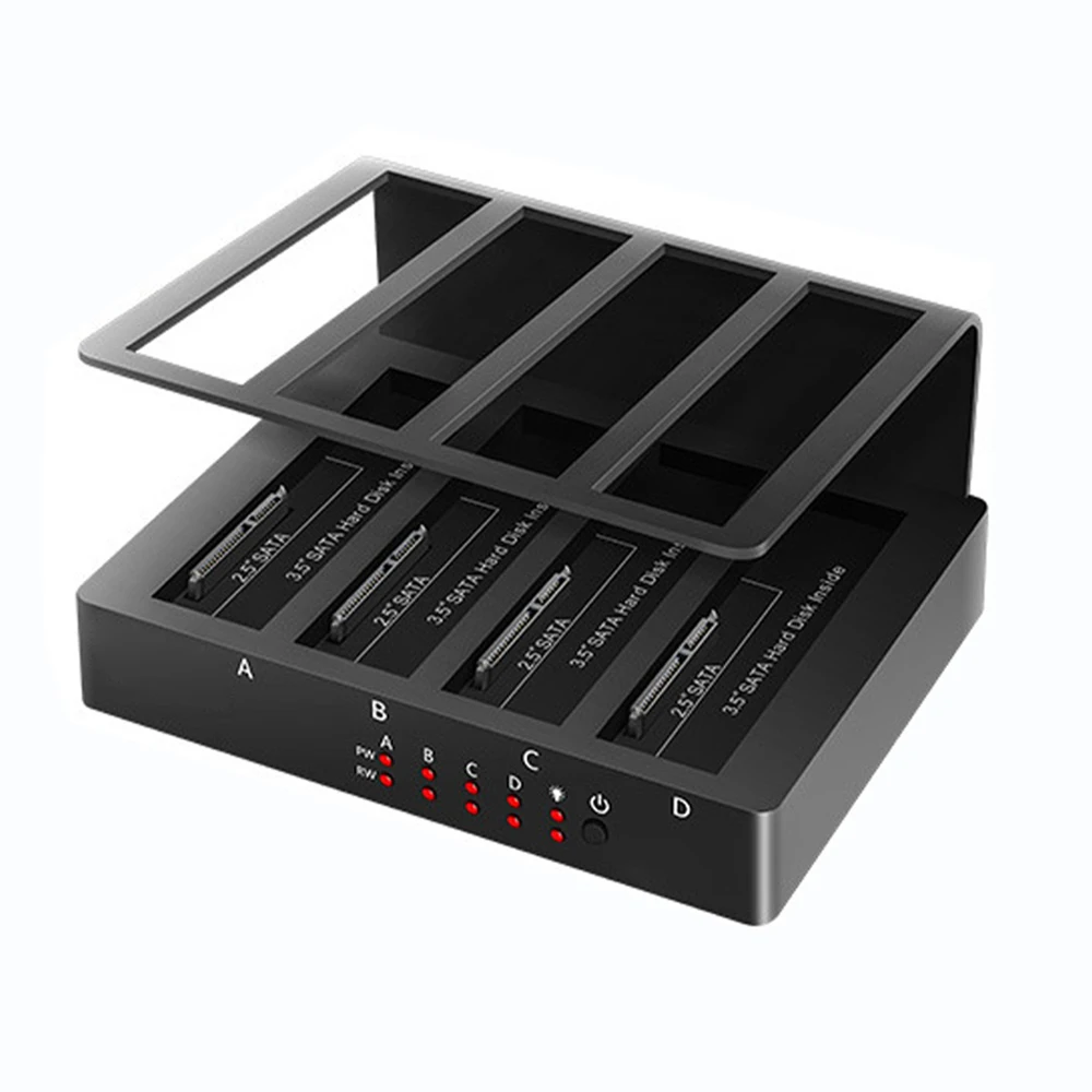 4-Bay USB 3.0 SSD SATA Serial Port 2.5 Inch/3.5 Inch HDD Docking Station for Windows 7/8/8.1/10
4-Bay USB 3.0 SSD SATA Serial Port 2.5 Inch/3.5 Inch HDD Docking Station for Windows 7/8/8.1/10