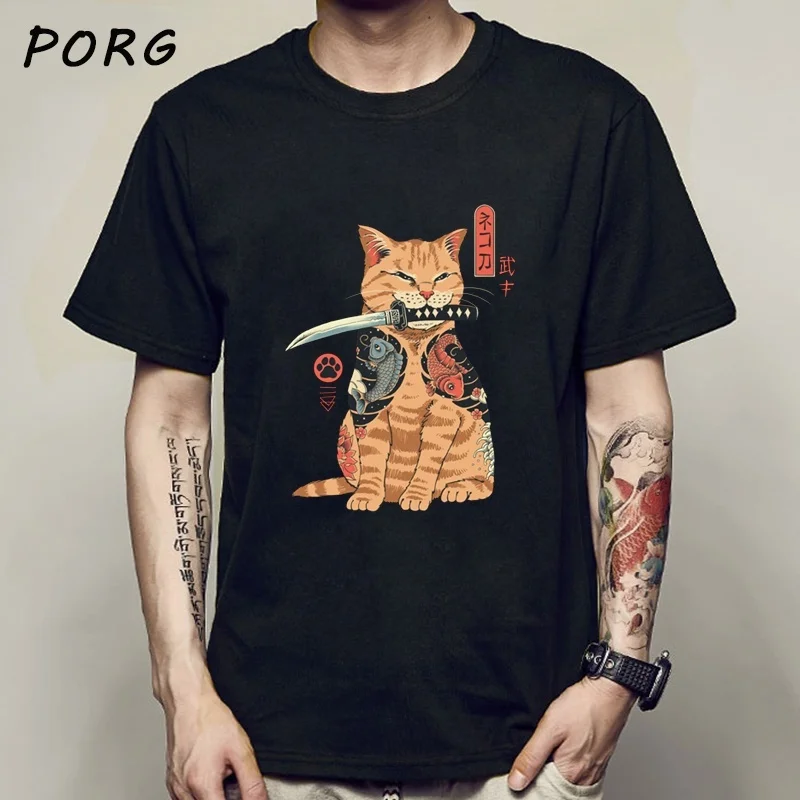 Men Catana Cool Summer Loose Men/Women T Shirt Casual Short Sleeve Cat Print Anime Tshirt Japanese Summer T-Shirt Tops Tee Shirt
Men Catana Cool Summer Loose Men/Women T Shirt Casual Short Sleeve Cat Print Anime Tshirt Japanese Summer T-Shirt Tops Tee Shirt