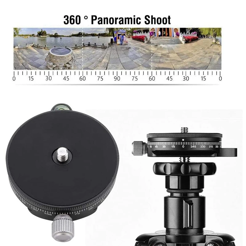 Tripod Base 360 Disc Tripod Quick Release Plate Panorama Base Head Clamp for DSLR Mirrorless Camera Digital Camera
Tripod Base 360 Disc Tripod Quick Release Plate Panorama Base Head Clamp for DSLR Mirrorless Camera Digital Camera