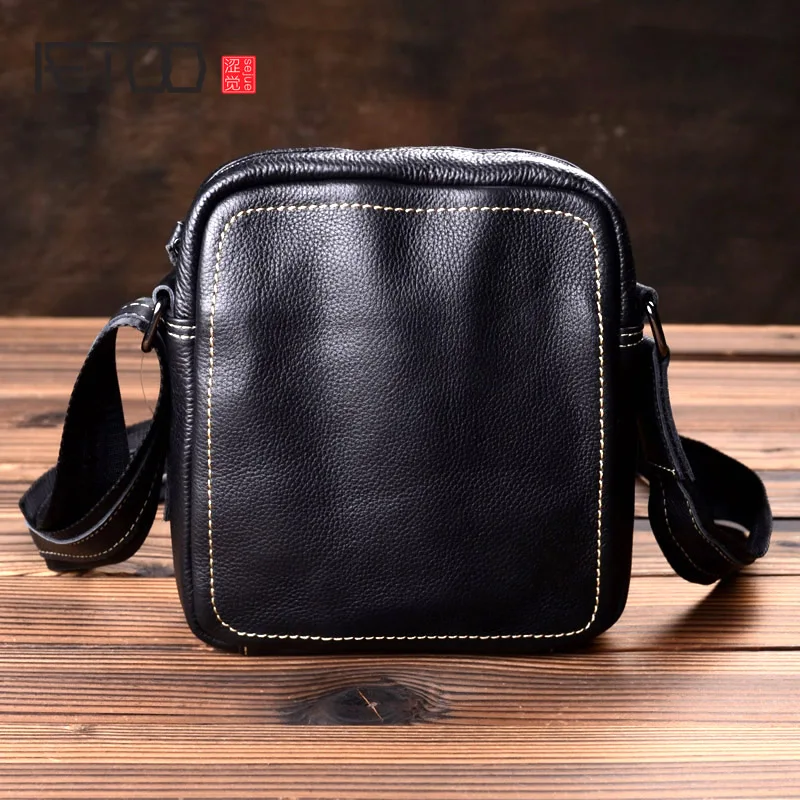 Мужская кожаная сумка на одно плечо AETOO, винтажная кожаная Косынка, модная повседневная мужская сумка ручной работы
Мужская кожаная сумка на одно плечо AETOO, винтажная кожаная Косынка, модная повседневная мужская сумка ручной работы