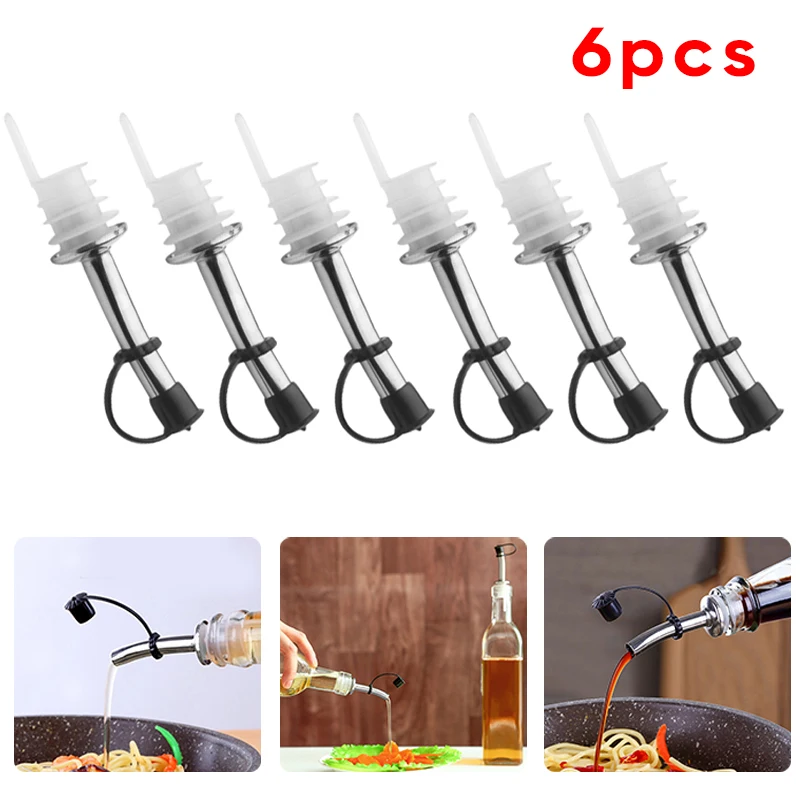 Stainless steel Wine Pourer Stopper Bottle Olive Oil Wine Dispenser Mouth Levert for Whisky Cocktail Kitchen Tool Bar Accessorie
Stainless steel Wine Pourer Stopper Bottle Olive Oil Wine Dispenser Mouth Levert for Whisky Cocktail Kitchen Tool Bar Accessorie