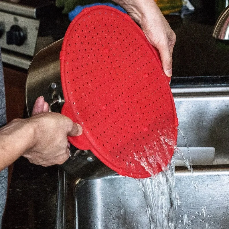Multi-functional oil-repellent net Silicone insulation placemat oil NET anti-oil splash pot cover oil net 5
Multi-functional oil-repellent net Silicone insulation placemat oil NET anti-oil splash pot cover oil net 5