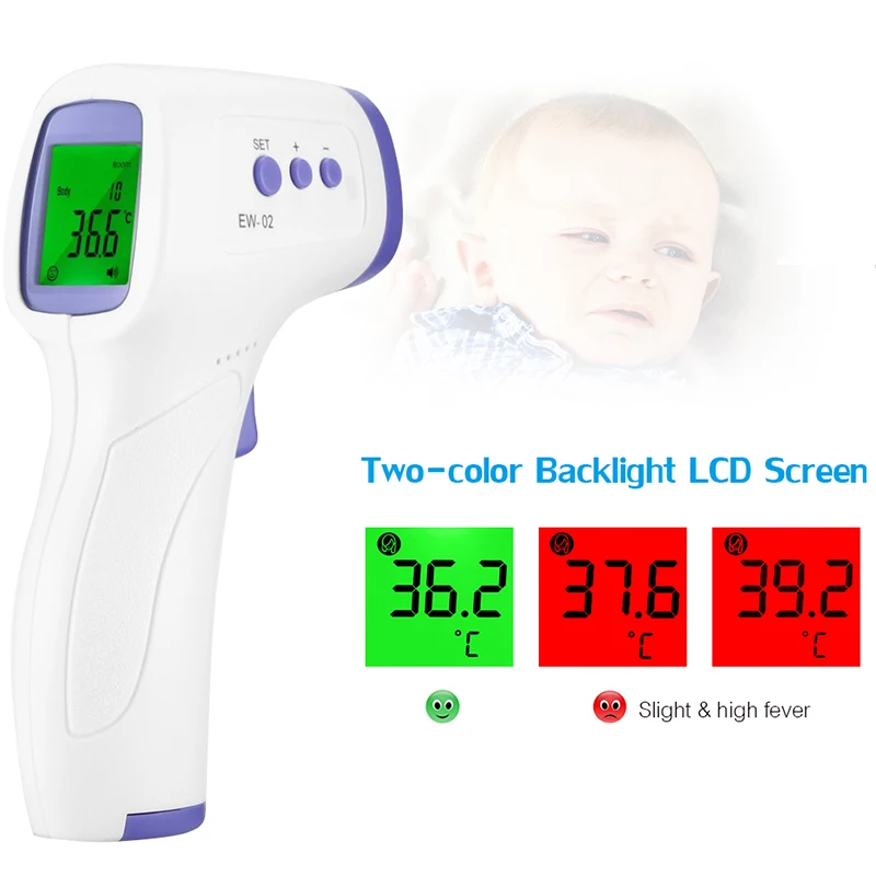 2021 New Infrared Thermometer Gun Digital Body Temperature Measurement Non-Contact Adult Forehead Thermometro Drop Shipping 
2021 New Infrared Thermometer Gun Digital Body Temperature Measurement Non-Contact Adult Forehead Thermometro Drop Shipping
