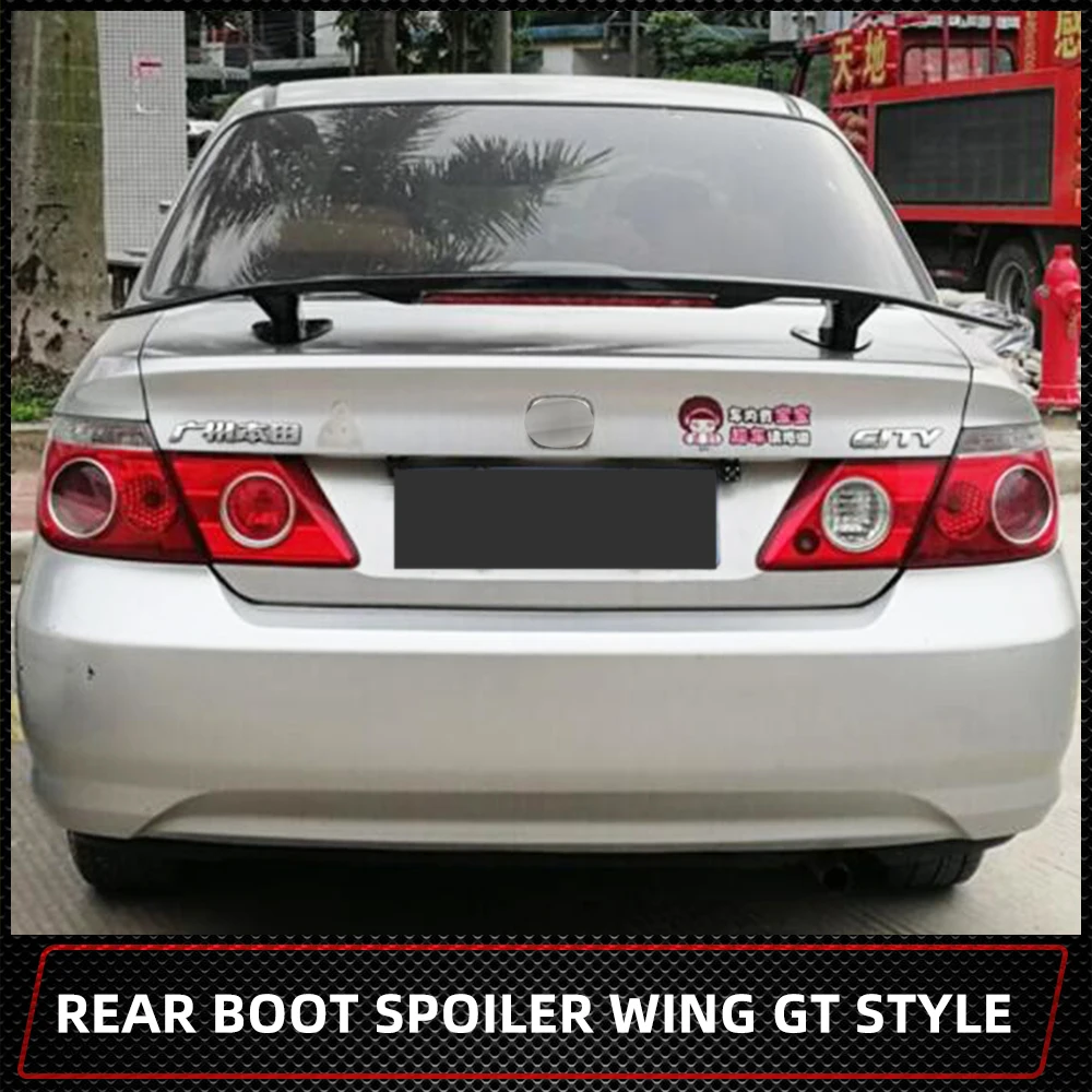 Rear Trunk Lid Boot Spoiler Wings For Honda Fit Jazz City Sedan 2003 2004 Si Sport Style Racing Lip Black Carbon Parts
Rear Trunk Lid Boot Spoiler Wings For Honda Fit Jazz City Sedan 2003 2004 Si Sport Style Racing Lip Black Carbon Parts