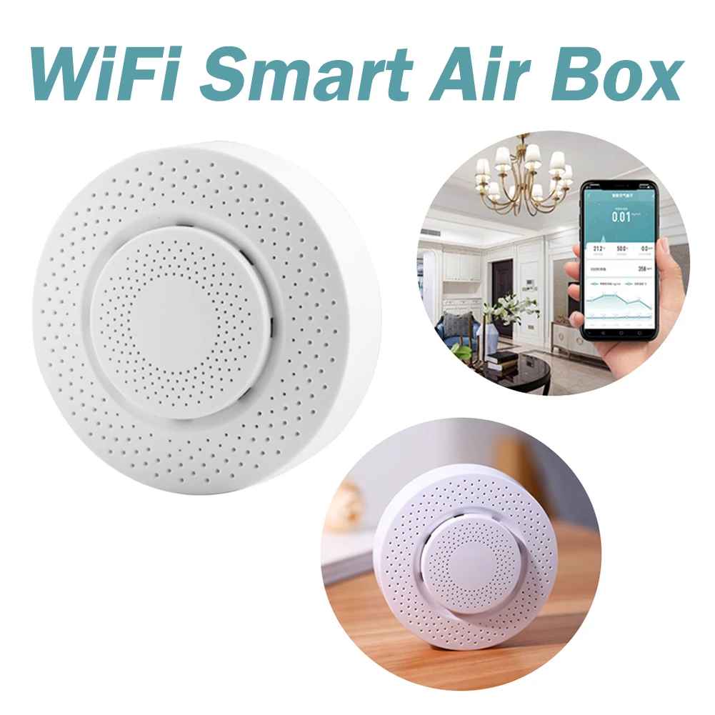 Умный детектор углекислого газа Zigbee/Tuya, Wi-Fi, датчик температуры и влажности, Датчик качества воздуха
Умный детектор углекислого газа Zigbee/Tuya, Wi-Fi, датчик температуры и влажности, Датчик качества воздуха