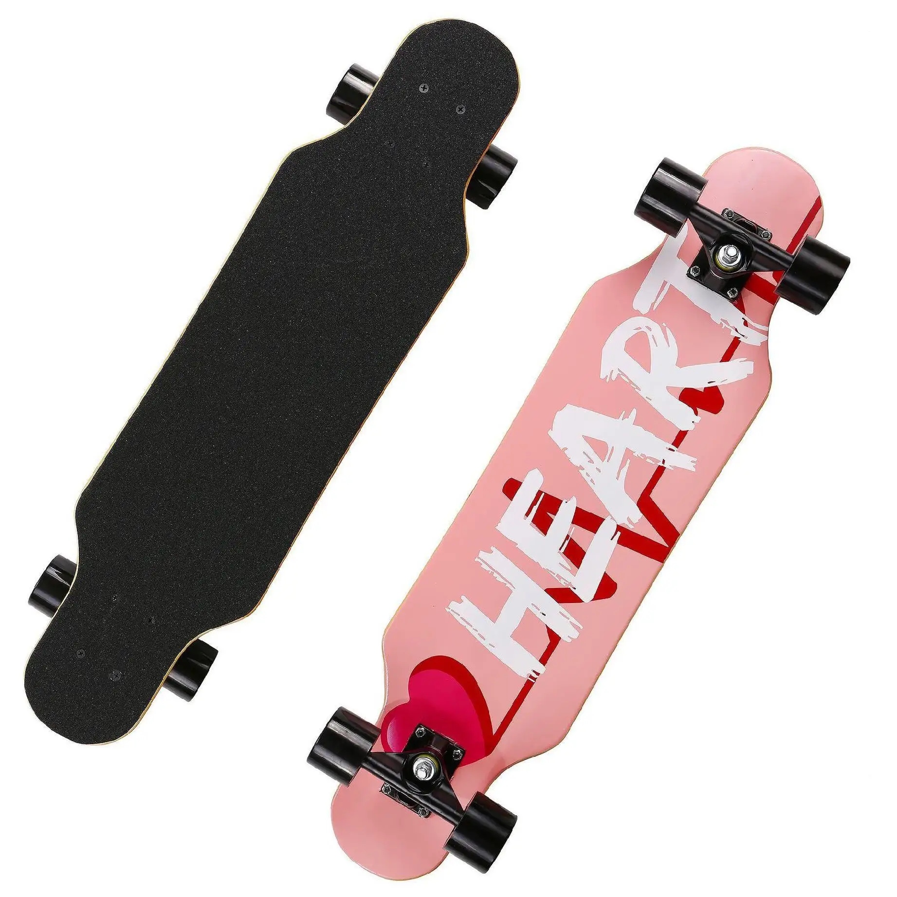 Longboard Beginner Professional Skateboard Complete Teenagers Skateboard Street Land Surfboard Rullebrett Outdoor Sports BI50SB 
Longboard Beginner Professional Skateboard Complete Teenagers Skateboard Street Land Surfboard Rullebrett Outdoor Sports BI50SB