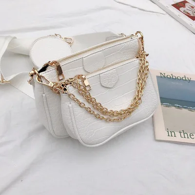 Vintage Crocodile women shoulder bag luxury designer wide strap Crossbody bag chain Sling bag pu leather ladies 3 bag set wallet
Vintage Crocodile women shoulder bag luxury designer wide strap Crossbody bag chain Sling bag pu leather ladies 3 bag set wallet