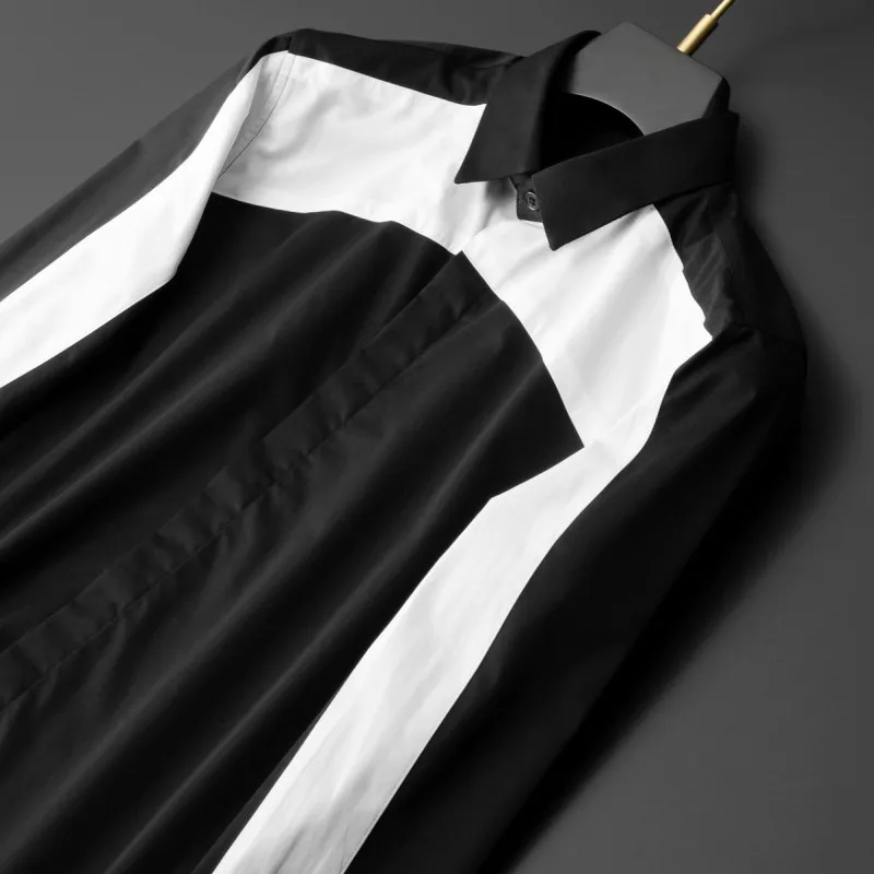 Men Geometric Mixed Colors Long Sleeve Shirts Casual Business Slim Fit Shirts Office Square Collar Cotton Tops Male Plus Size
Men Geometric Mixed Colors Long Sleeve Shirts Casual Business Slim Fit Shirts Office Square Collar Cotton Tops Male Plus Size