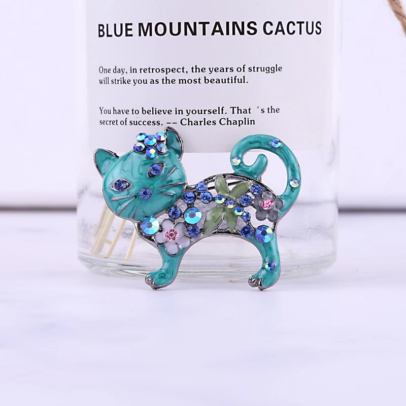 Beadsland Alloy Inlaid Rhinestone Brooch Kitten Modeling Fashionable High-end Clothing Accessories Pin Woman Gift MM-462
Beadsland Alloy Inlaid Rhinestone Brooch Kitten Modeling Fashionable High-end Clothing Accessories Pin Woman Gift MM-462