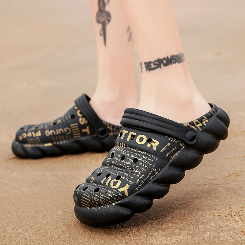 Summer Sandals Slippers Fashion Mens Sandals Outdoor Summer Shoes Men Beach Indoor Ventilation Bathroom Sandalen Man
Summer Sandals Slippers Fashion Mens Sandals Outdoor Summer Shoes Men Beach Indoor Ventilation Bathroom Sandalen Man