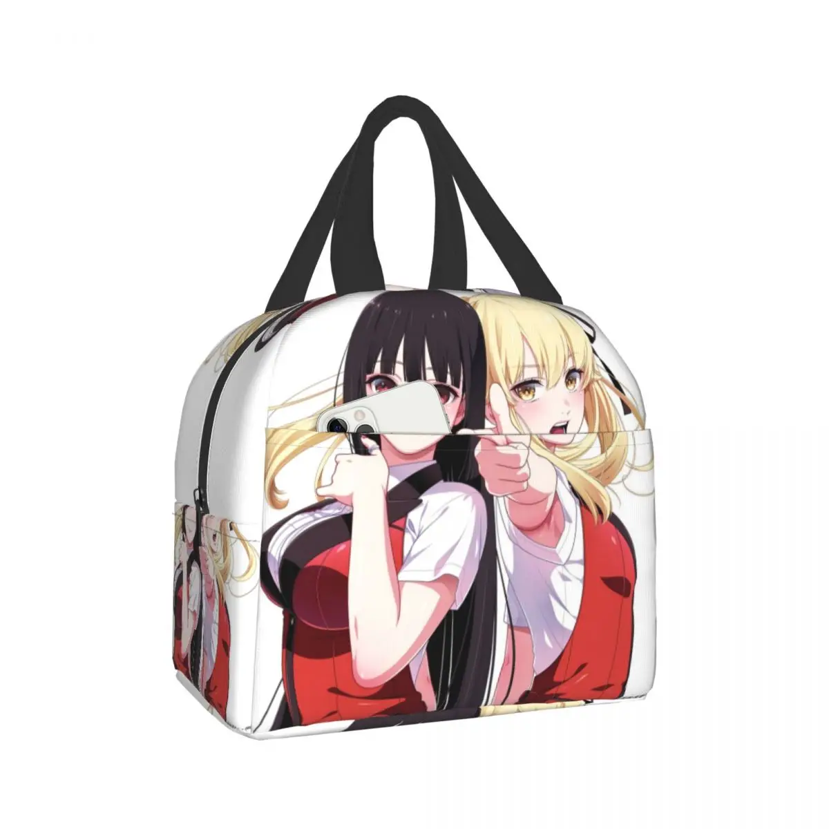 Многоразовая изолированная сумка для ланча Kakegurui, сумка-холодильник, сумка для еды для мужчин и женщин, для работы, пикника или путешествий
Многоразовая изолированная сумка для ланча Kakegurui, сумка-холодильник, сумка для еды для мужчин и женщин, для работы, пикника или путешествий
