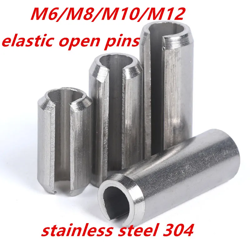 M6M8M10M12 stainless steel 304 elastic split pin spring cotter cylindrical elastic open pin Positioning dowel352
M6M8M10M12 stainless steel 304 elastic split pin spring cotter cylindrical elastic open pin Positioning dowel352