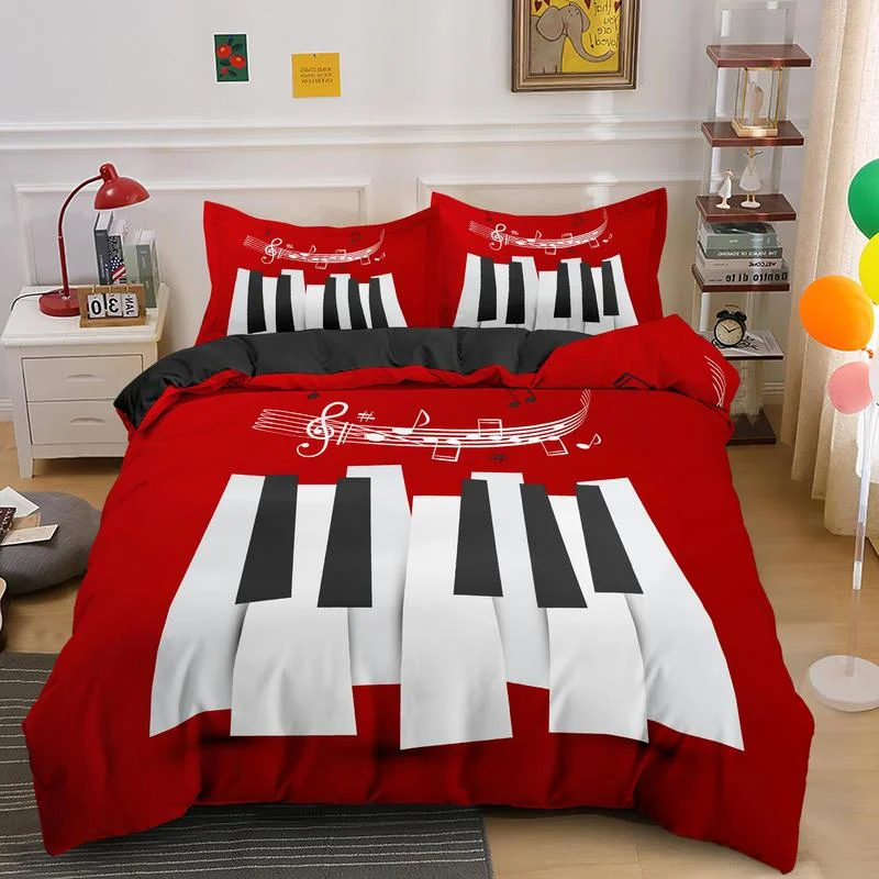 Bedding Sets Piano Keys Duvet Cover 2/3Pcs Bed US/EU/AU/UK Single/Twin/Double/Full/Queen/King Size
Bedding Sets Piano Keys Duvet Cover 2/3Pcs Bed US/EU/AU/UK Single/Twin/Double/Full/Queen/King Size