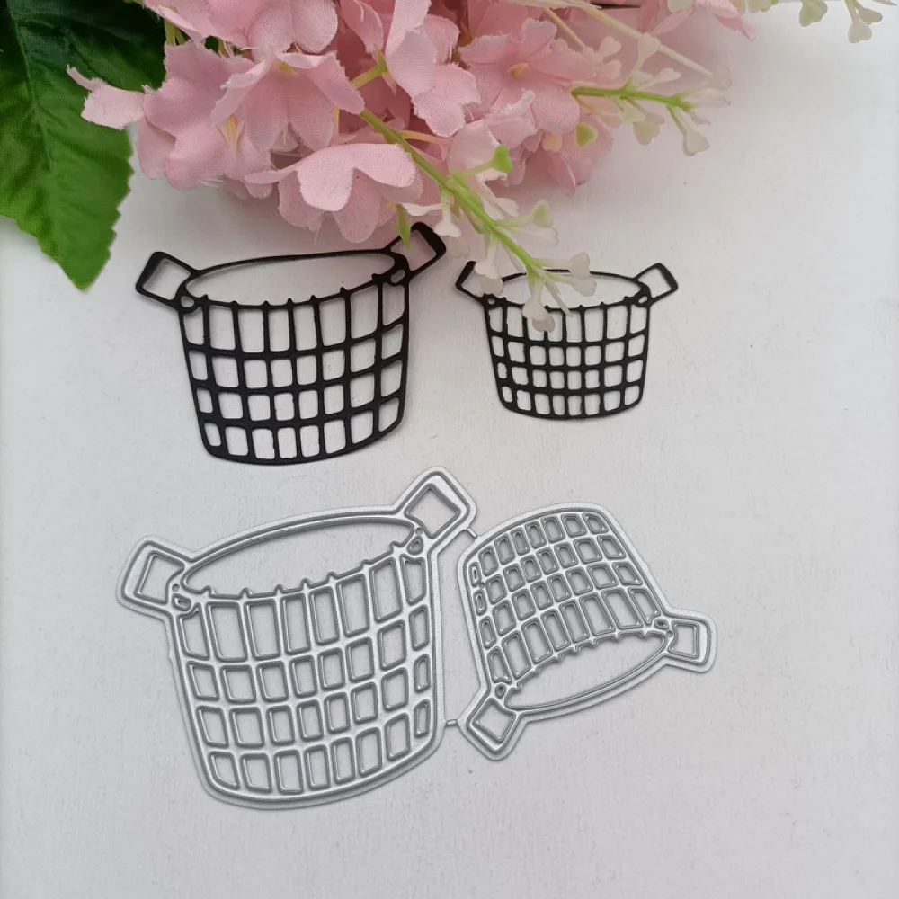 Storage Basket Frame Metal Cutting Dies Decorative Scrapbooking Steel Craft Die Cut Embossing Paper Cards Stencils
Storage Basket Frame Metal Cutting Dies Decorative Scrapbooking Steel Craft Die Cut Embossing Paper Cards Stencils