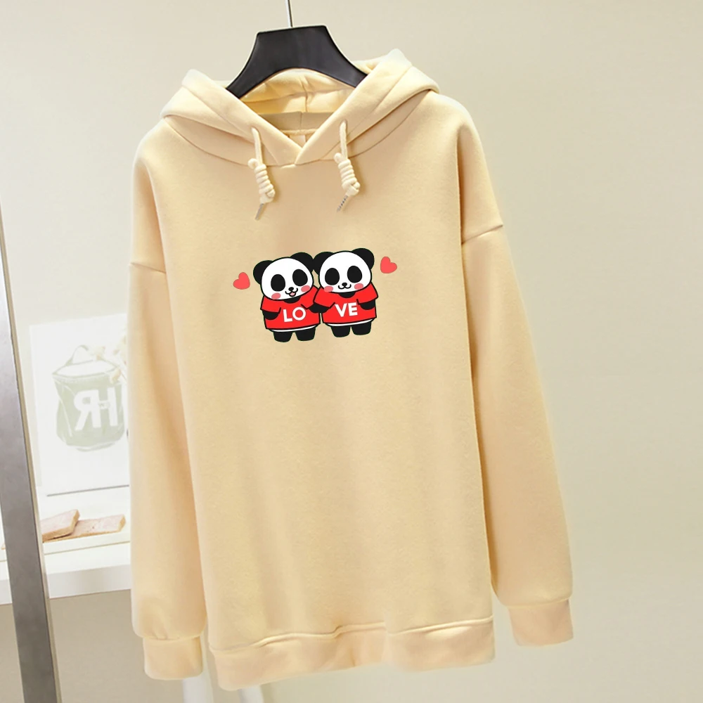 Женская толстовка с капюшоном Love Little Panda и мультяшным принтом, в стиле Харадзюку, теплая уличная одежда, толстовка большого размера в Корейском стиле, кавайная Повседневная Толстовка для девочек
Женская толстовка с капюшоном Love Little Panda и мультяшным принтом, в стиле Харадзюку, теплая уличная одежда, толстовка большого размера в Корейском стиле, кавайная Повседневная Толстовка для девочек