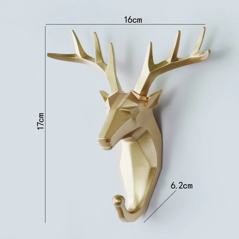 1Pc Nordic Animal Hanging Coat Hook Wall Punch-free Deer Head Key Hanger Home Storage
1Pc Nordic Animal Hanging Coat Hook Wall Punch-free Deer Head Key Hanger Home Storage