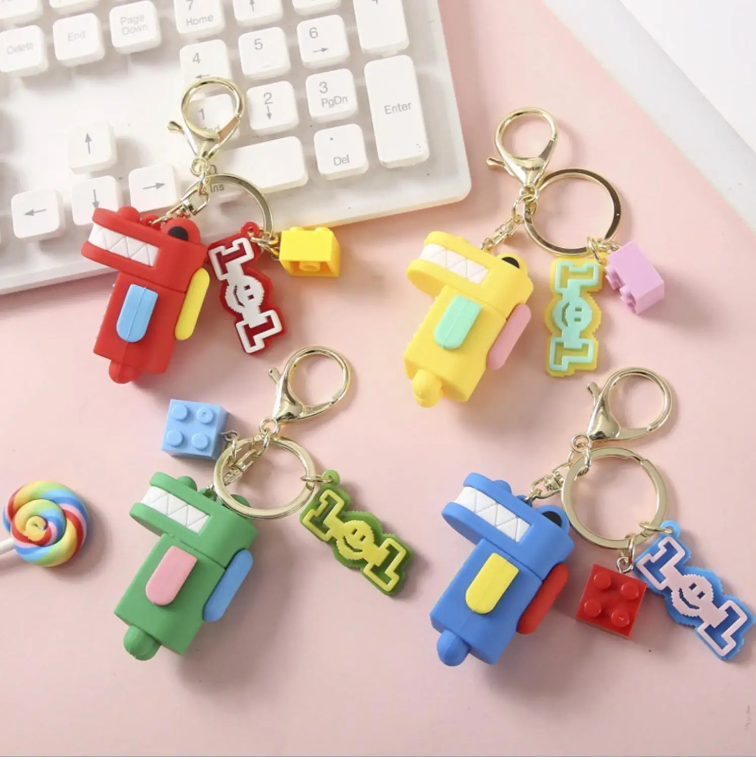 Cute Little green dinosaur Key Chain Women Girl Kawaii Kitten Car Keychain Fashion Keyring Animal Dating Anniversary Gift
Cute Little green dinosaur Key Chain Women Girl Kawaii Kitten Car Keychain Fashion Keyring Animal Dating Anniversary Gift