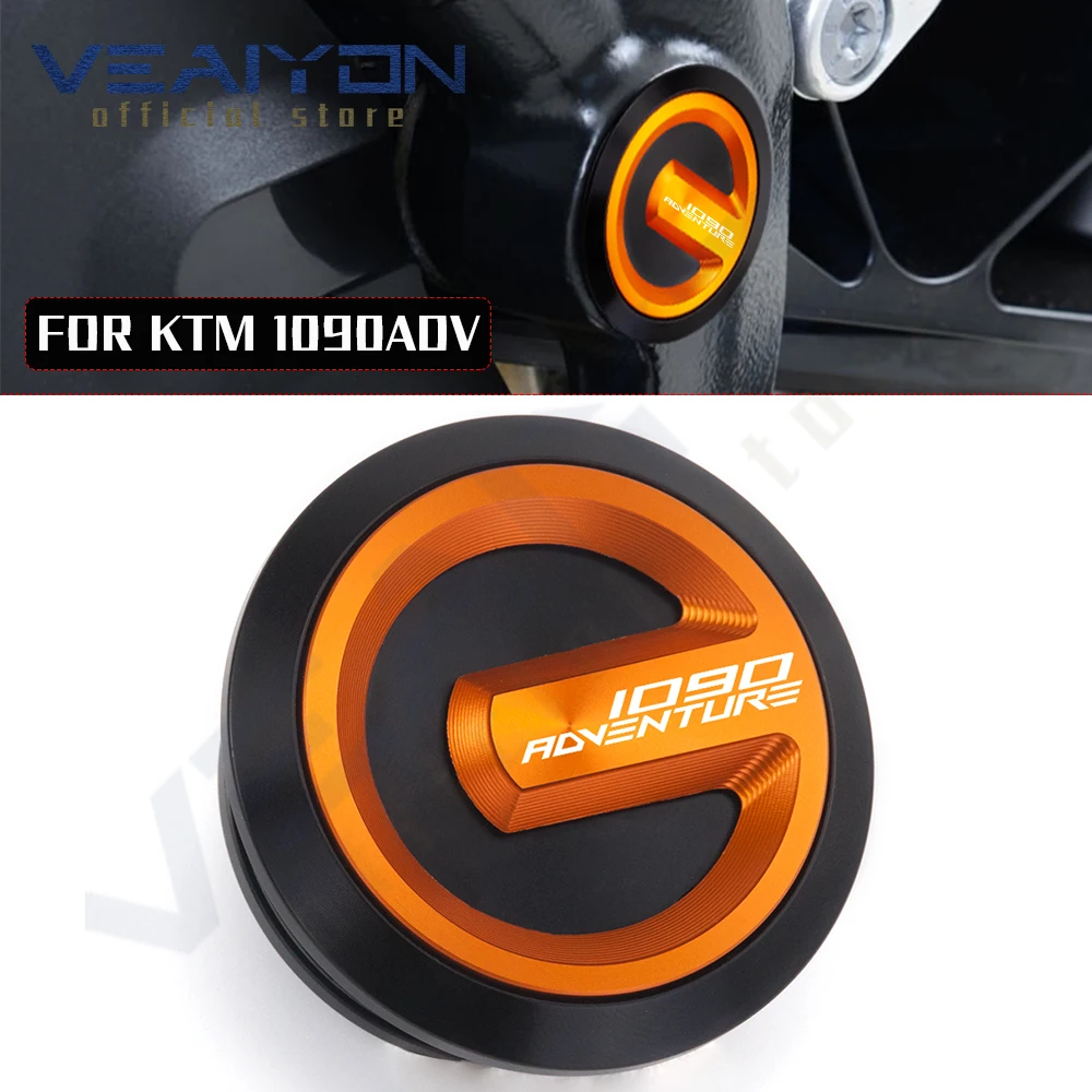 

Motorcycle Accessories Aluminum Frame Hole Caps Cover Plug For KTM 1090ADVENTURE 1090 Adventure 1090 ADV 1090ADV 2017 2018 2019