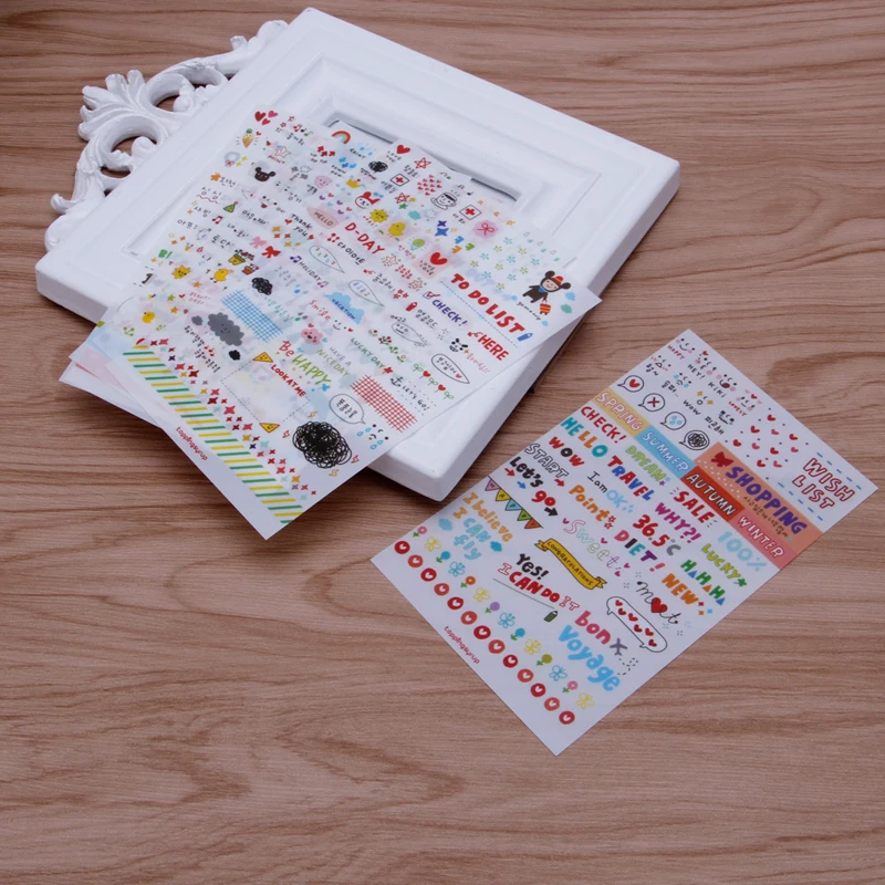 2021 New 6 Sheet Fashion Calendar Paper Sticker Scrapbook Calendar Diary Planner Decor
2021 New 6 Sheet Fashion Calendar Paper Sticker Scrapbook Calendar Diary Planner Decor
