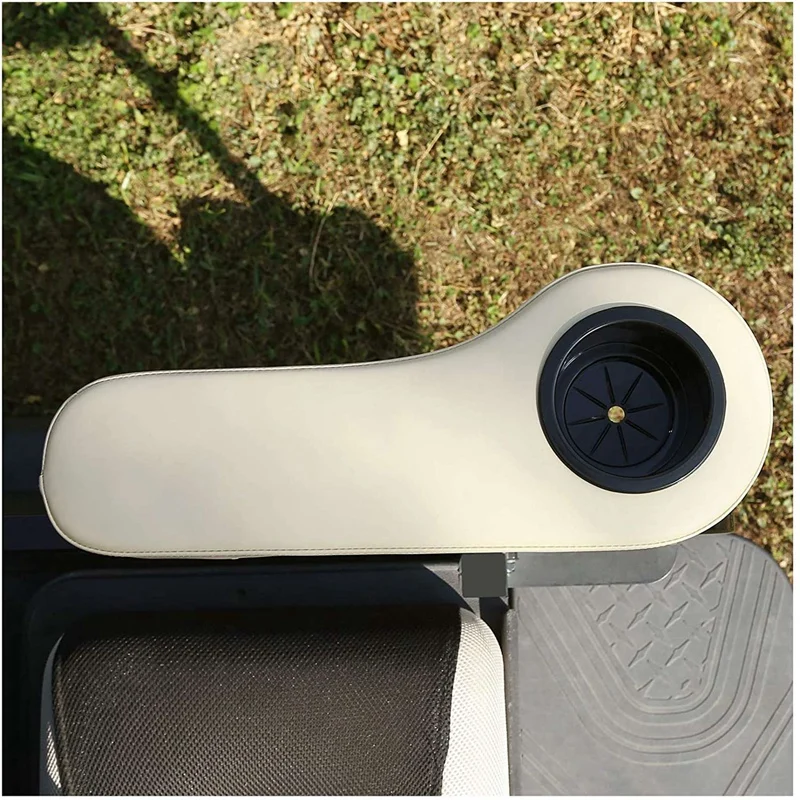 Set of 2 Universal Golf Cart Rear Seat Armrest Cover with Cup Holder for Most Golf Cart Club Car EZGO Yamaha Cushman
Set of 2 Universal Golf Cart Rear Seat Armrest Cover with Cup Holder for Most Golf Cart Club Car EZGO Yamaha Cushman