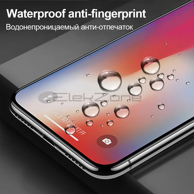 6D полное покрытие закаленное стекло для iPhone 12 Pro MAX Защита экрана 11 стеклянная