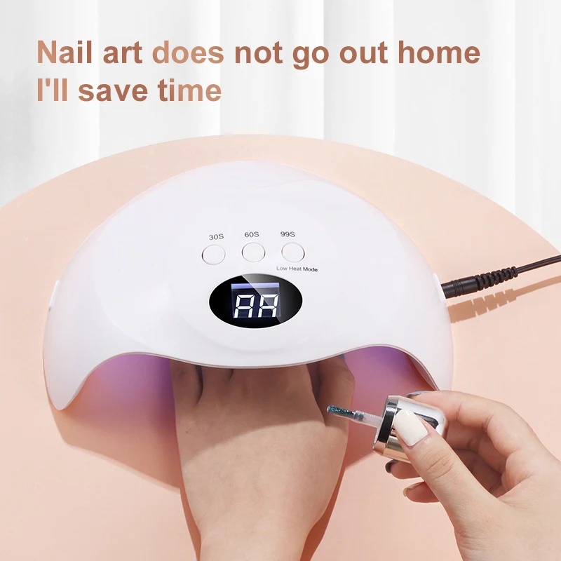 48W Nail Lamp Uvled Smart Sensor Phototherapy Dryer Nail Lamp Usb Rechargeable Battery Phototherapy Lamp Dryers ABS Material
48W Nail Lamp Uvled Smart Sensor Phototherapy Dryer Nail Lamp Usb Rechargeable Battery Phototherapy Lamp Dryers ABS Material