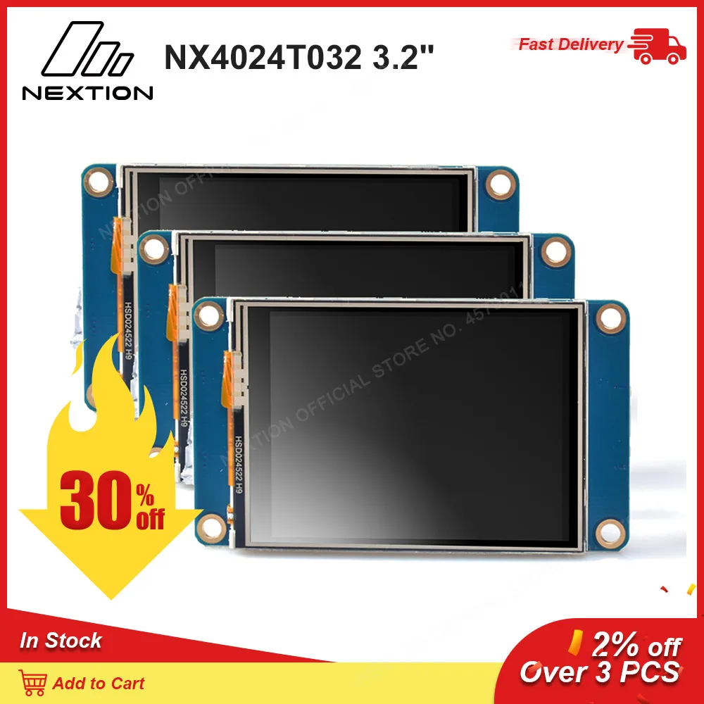 Интеллектуальный ЖК экран Nextion NX4024T032 3 2 дюйма HMI TFT применяется для IoT или бытовой