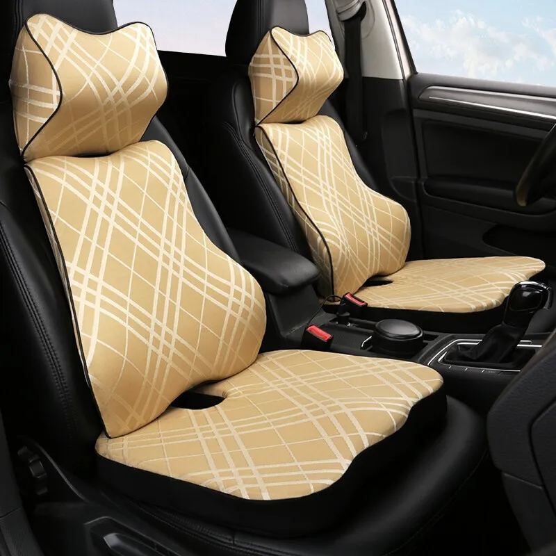 Car memory cotton headrest neck pillow waist Sew For Peugeot 508 2011-2008 SW | Автомобили и мотоциклы