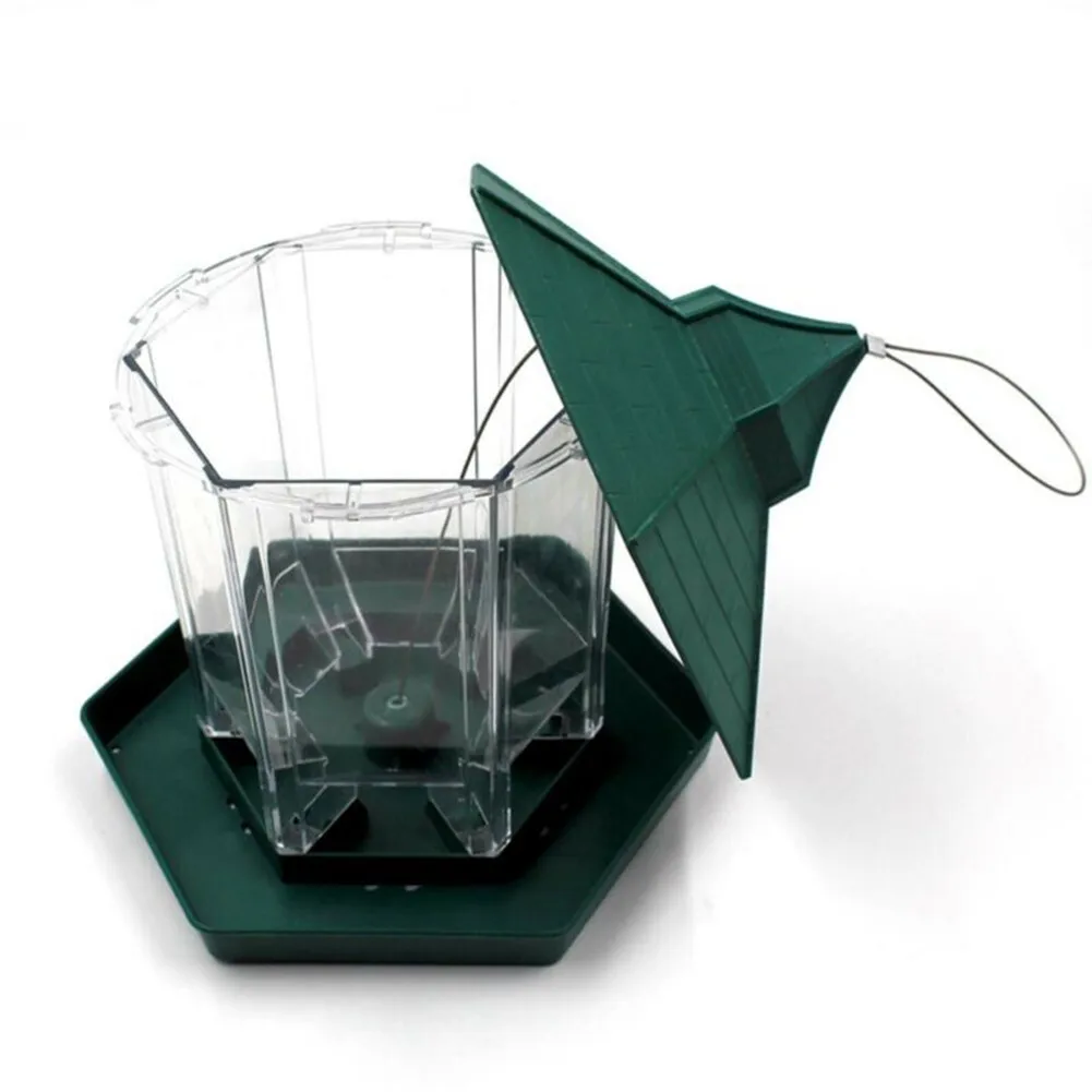 Waterproof Plastic Hanging Bird Feeder Feeding Outdoor Garden Decoration Decor Bird Food Delivery In The Wild
Waterproof Plastic Hanging Bird Feeder Feeding Outdoor Garden Decoration Decor Bird Food Delivery In The Wild
