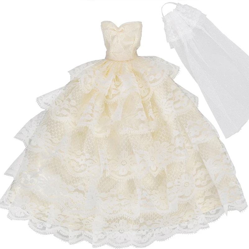 For 29 Cm Doll Dress Doll Clothes Princess Deluxe Wedding Marriage Gift Dress Fantasy Bride Accessories Toys For Doll C6U5
For 29 Cm Doll Dress Doll Clothes Princess Deluxe Wedding Marriage Gift Dress Fantasy Bride Accessories Toys For Doll C6U5