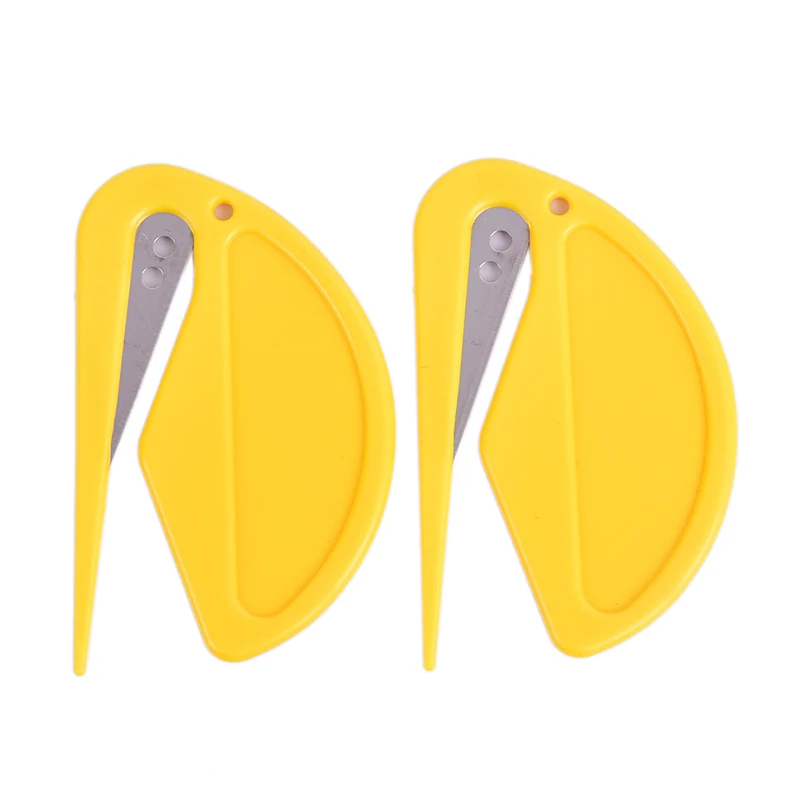 Plastic 1/2pcs/lot Letter Opener Mini Sharp Letter Mail Envelope Opener Safety Papers Guarded Cutter Blade Office Equipment
Plastic 1/2pcs/lot Letter Opener Mini Sharp Letter Mail Envelope Opener Safety Papers Guarded Cutter Blade Office Equipment