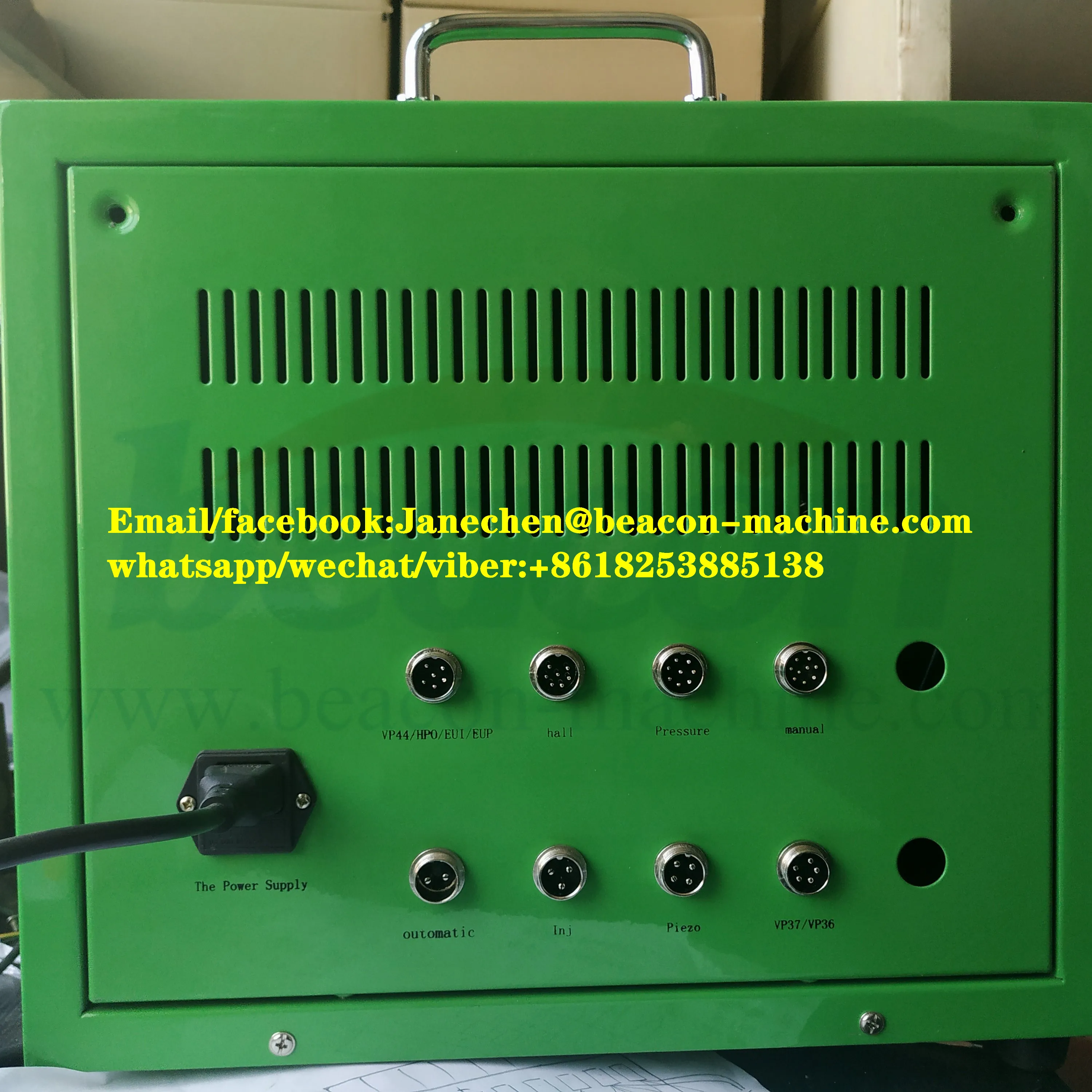Full function common rail injector and pump tester fuel system smart test bench
Full function common rail injector and pump tester fuel system smart test bench