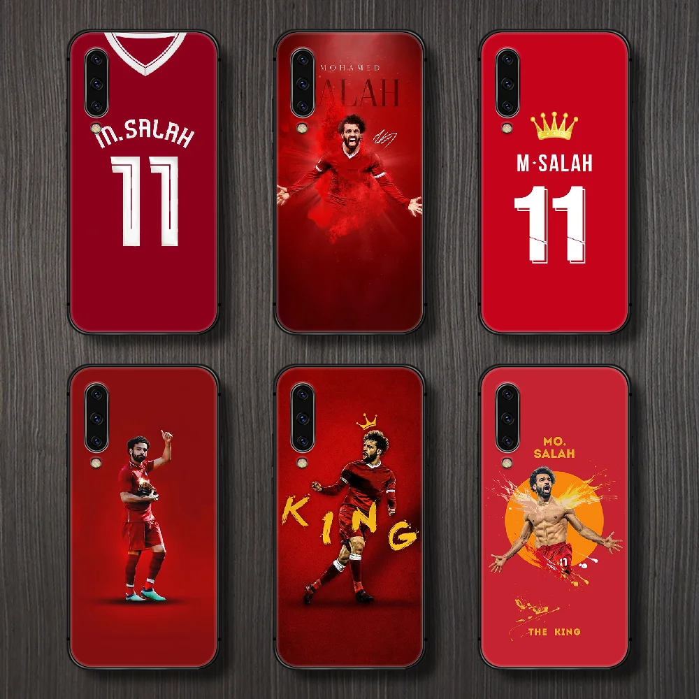 Мохаммеда Салаха Футбол чехол для телефона Samsung Galaxy A10 A20 A30 E A40 A50 A51 A70 A71 J-5-6-7-8-S