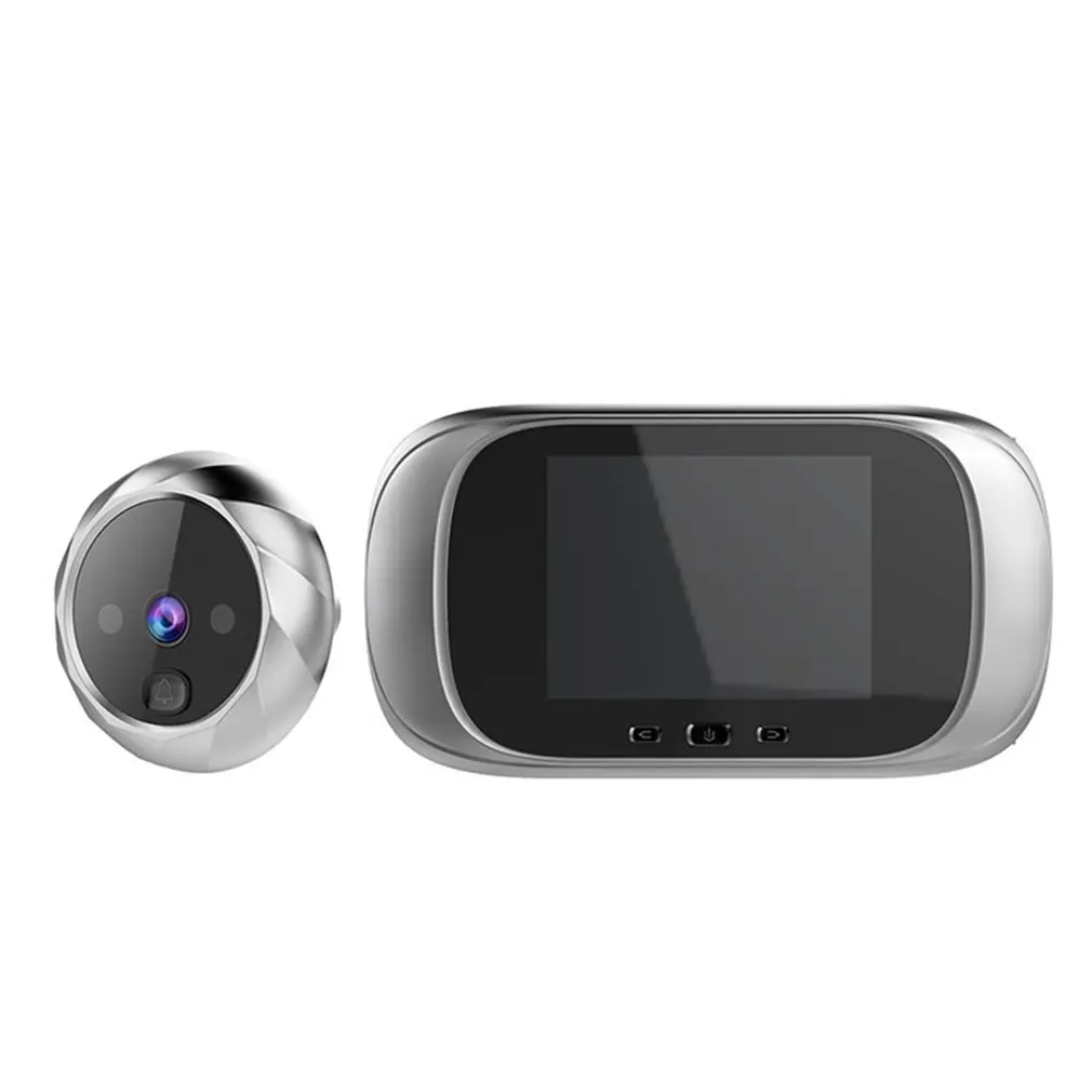 HD Door Viewer Long Standby Video 2.8inch Intercom Infrared Motion Sensor Night Vision Camera Door Bell Home Security Camera
HD Door Viewer Long Standby Video 2.8inch Intercom Infrared Motion Sensor Night Vision Camera Door Bell Home Security Camera