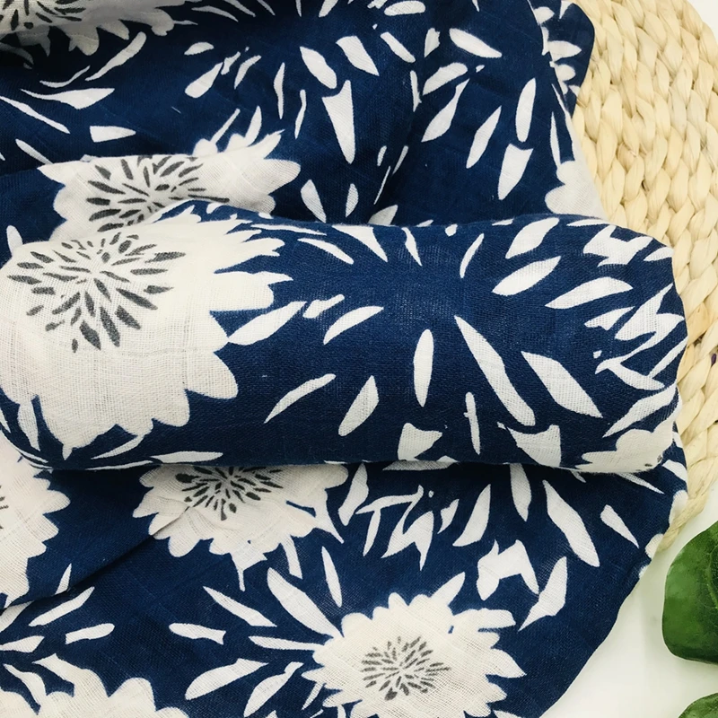 Ins/Лидер продаж 120X110cm 100% хлопковая муслиновая пеленка Обёрточная бумага Одеяло